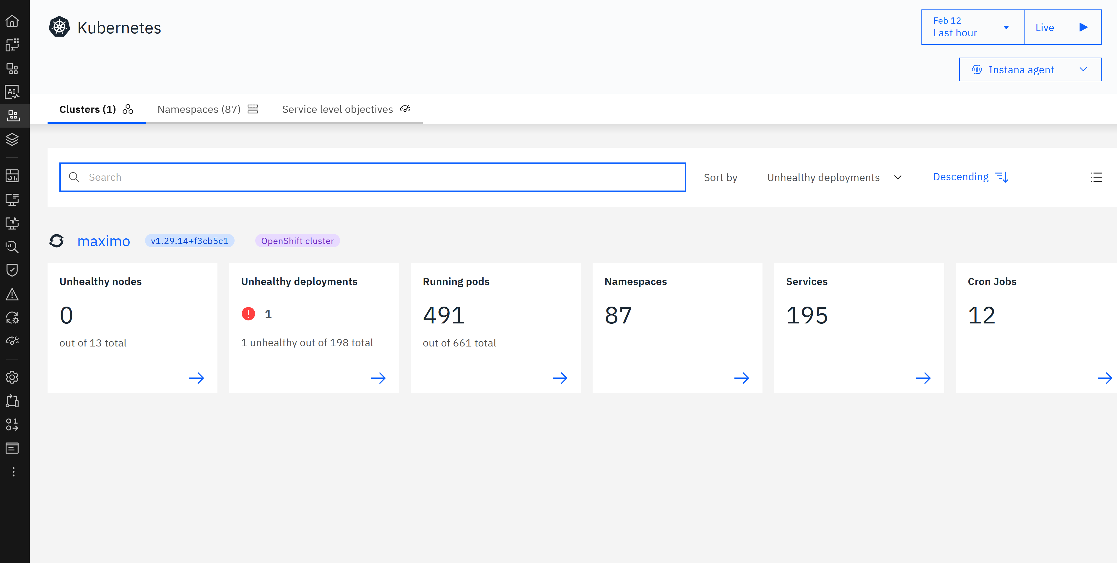 Build an Observability Dashboard for IBM Maximo SRE with IBM Instana ...